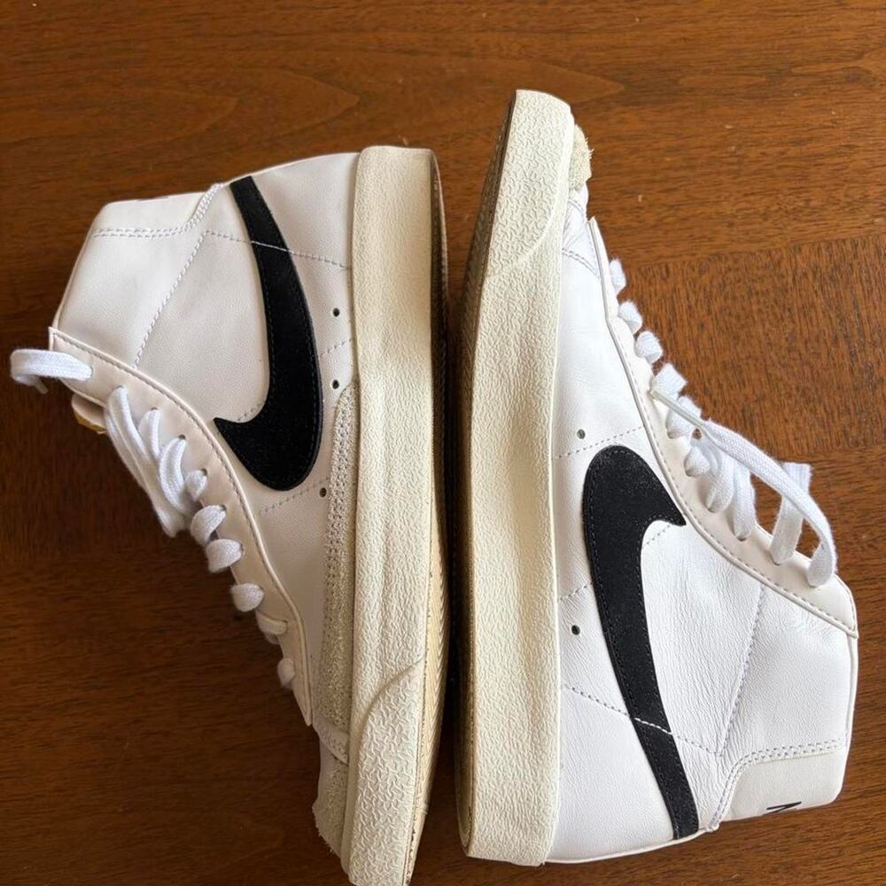 Nike blazer mid 77 white size 8 womens